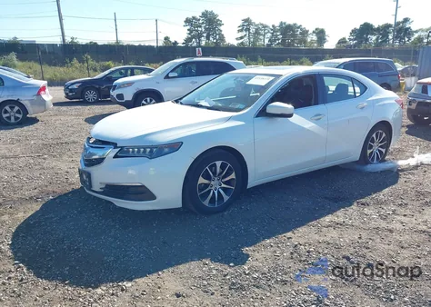 2015 Acura Tlx из США, поврежденный, VIN 19UUB1F33FA017950
